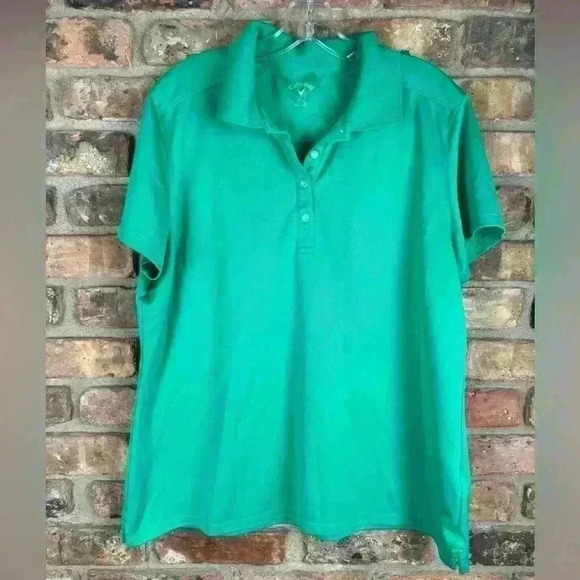Callaway Tops - Callaway Women’s Green Polo size XXL